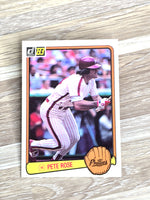 Pete Rose Baseball Card 1982 Donruss No. 42