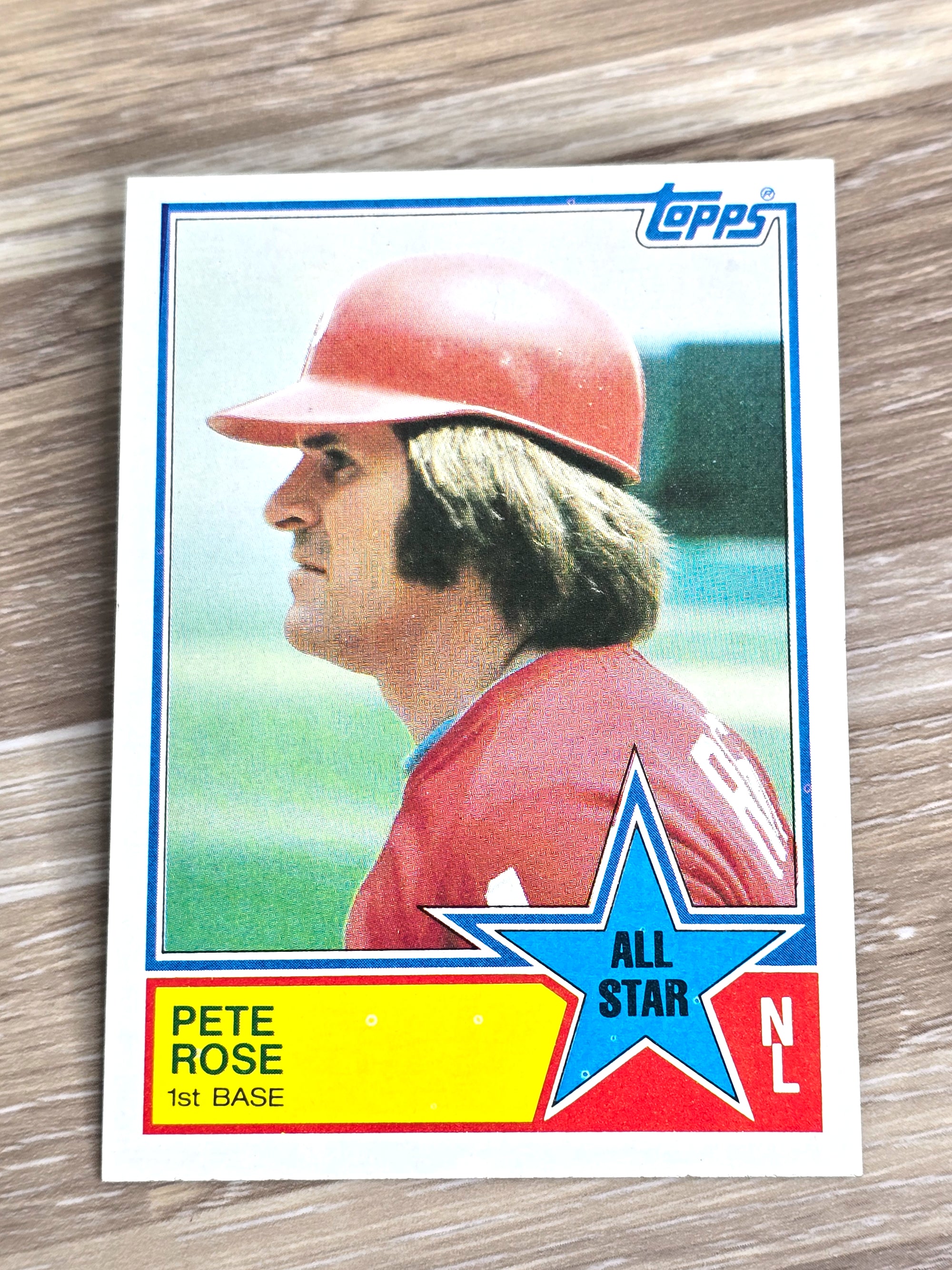 Pete Rose Baseball Card 1983 Topps No. 397