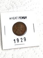 Rare Coin 1929 Wheat Penny