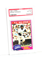 Reggie Jackson Baseball Card 1981 Topps No. 400 All Star
