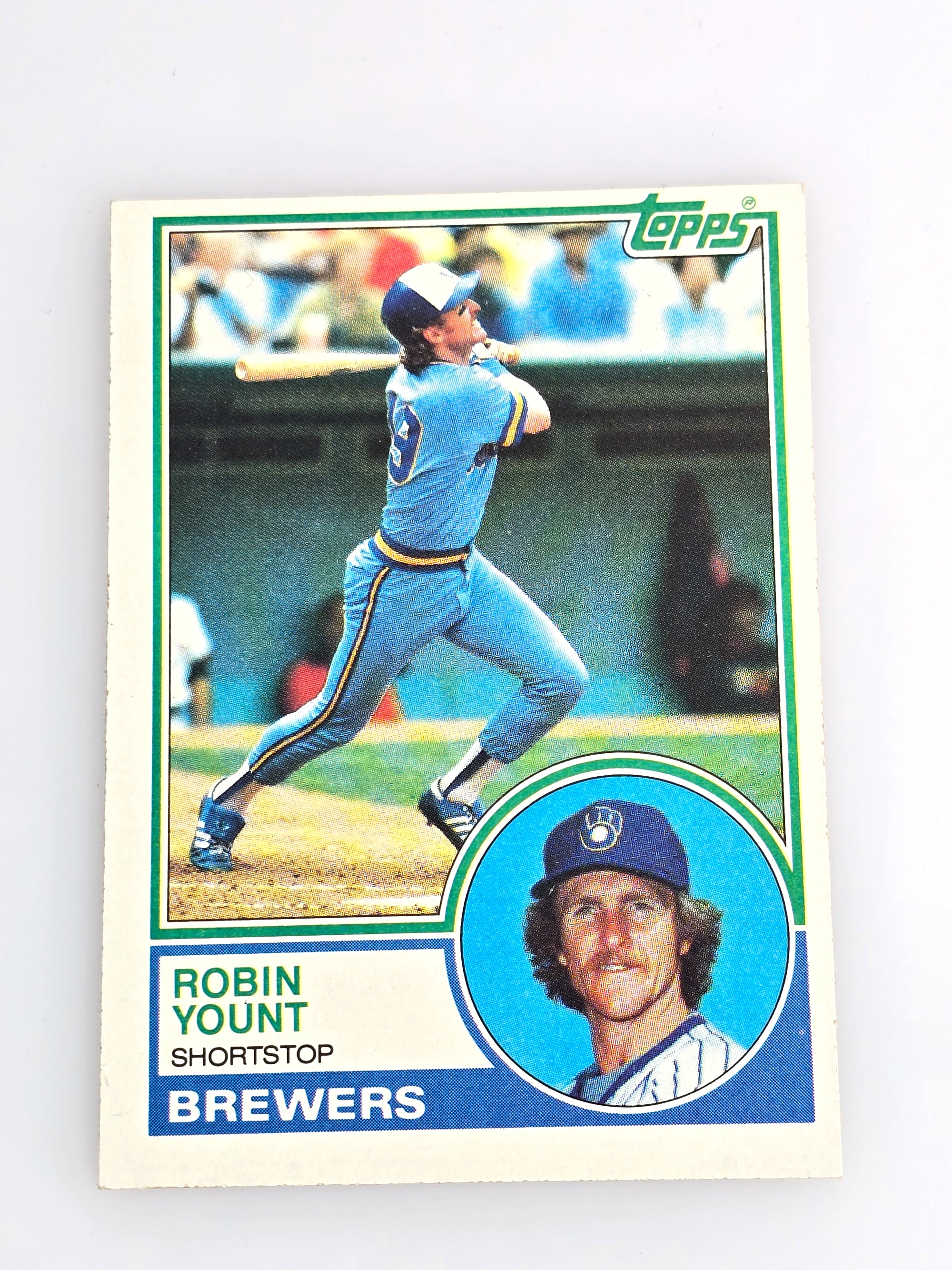 Robin Yount Baseball Card 1983 Topps No. 350