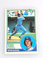 Robin Yount Baseball Card 1983 Topps No. 350