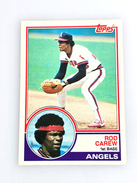 Rod Carew Baseball Card 1983 Topps No. 200