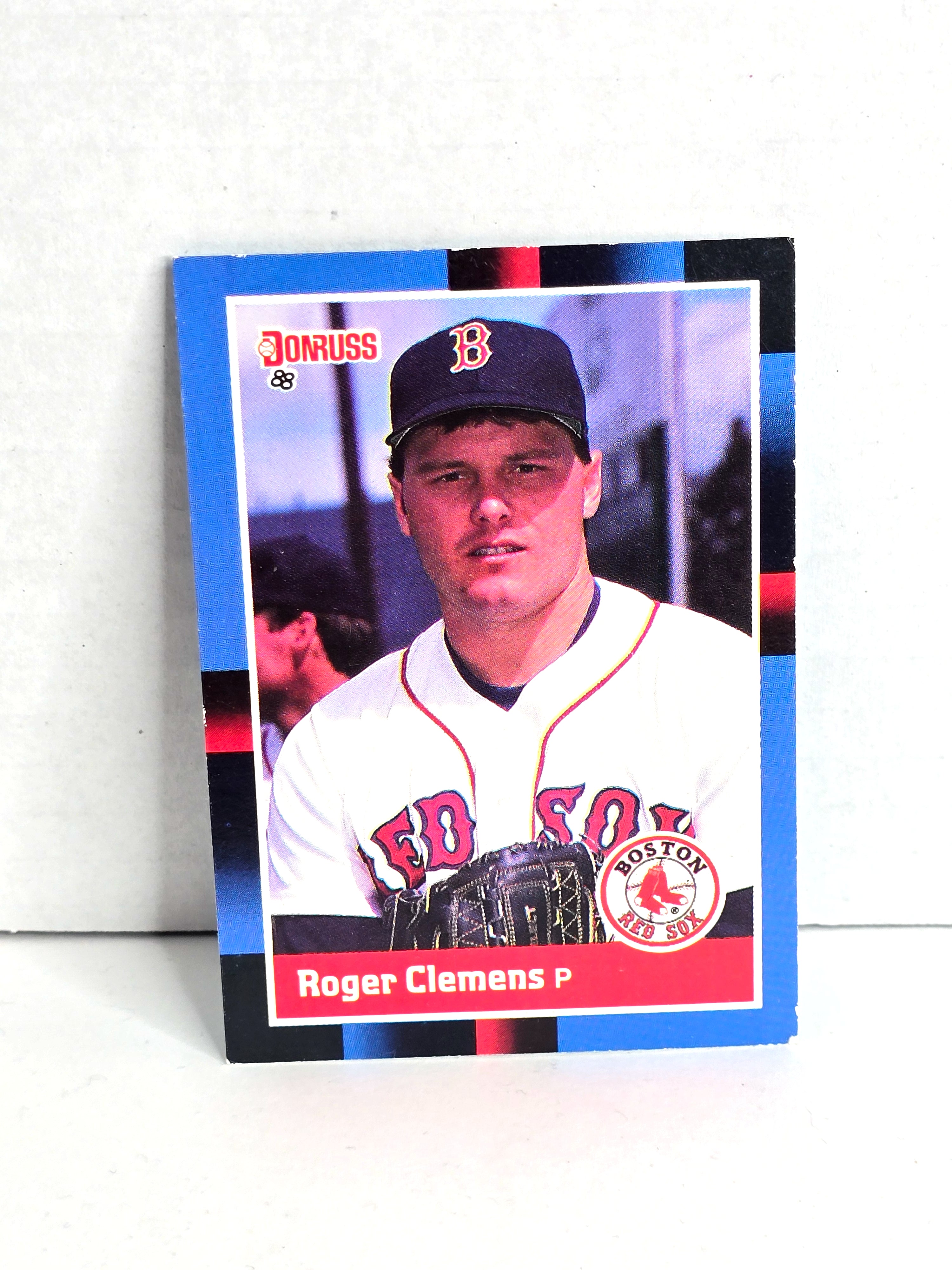 Roger Clemens Baseball Card 1987 Leaf No. 51