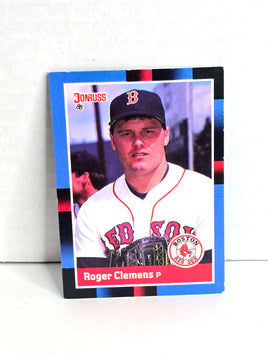 Roger Clemens Baseball Card 1987 Leaf No. 51