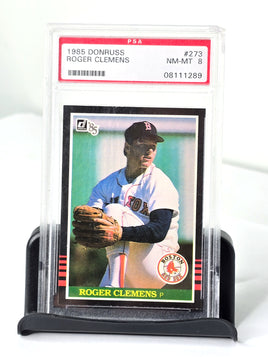 Roger Clemens Boston Red Sox Card 1985 Donruss PSA Graded
