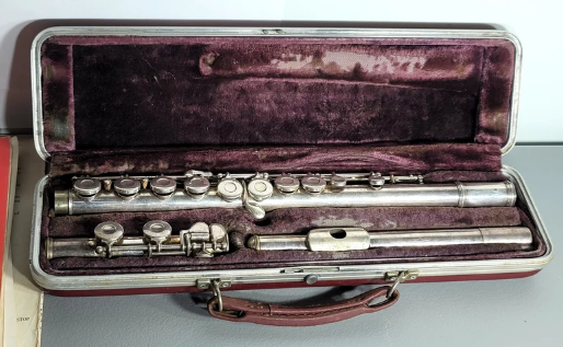 Flute WT Armstrong Elkhart 104 Silver with Original Case