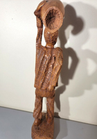 Wood Sculpture African Art Hand Carved