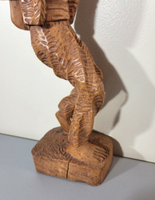Wood Sculpture African Art Hand Carved