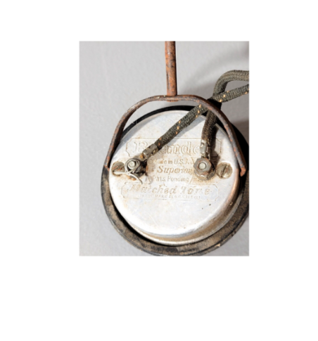 Militaria 1940s U.S Navy Tubed Radio