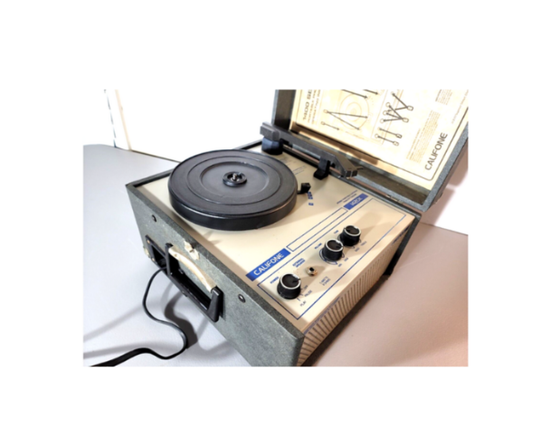 Vintage Vinyl Record Player Califone 1960s