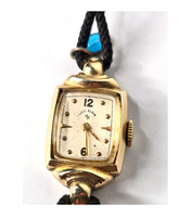 14k Gold Filled Lady Elgin Watch 1950s