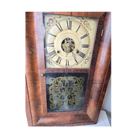 1853 Antique Brass Clocks Seth Thomas Made in Plymouth Hollow Connecticut