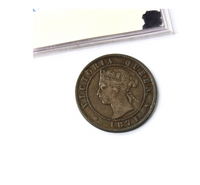 1871 Coin Canada 1 Cent - Rare