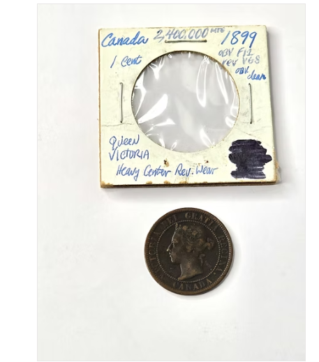 1899 Canada 1 Cent - Very Rare