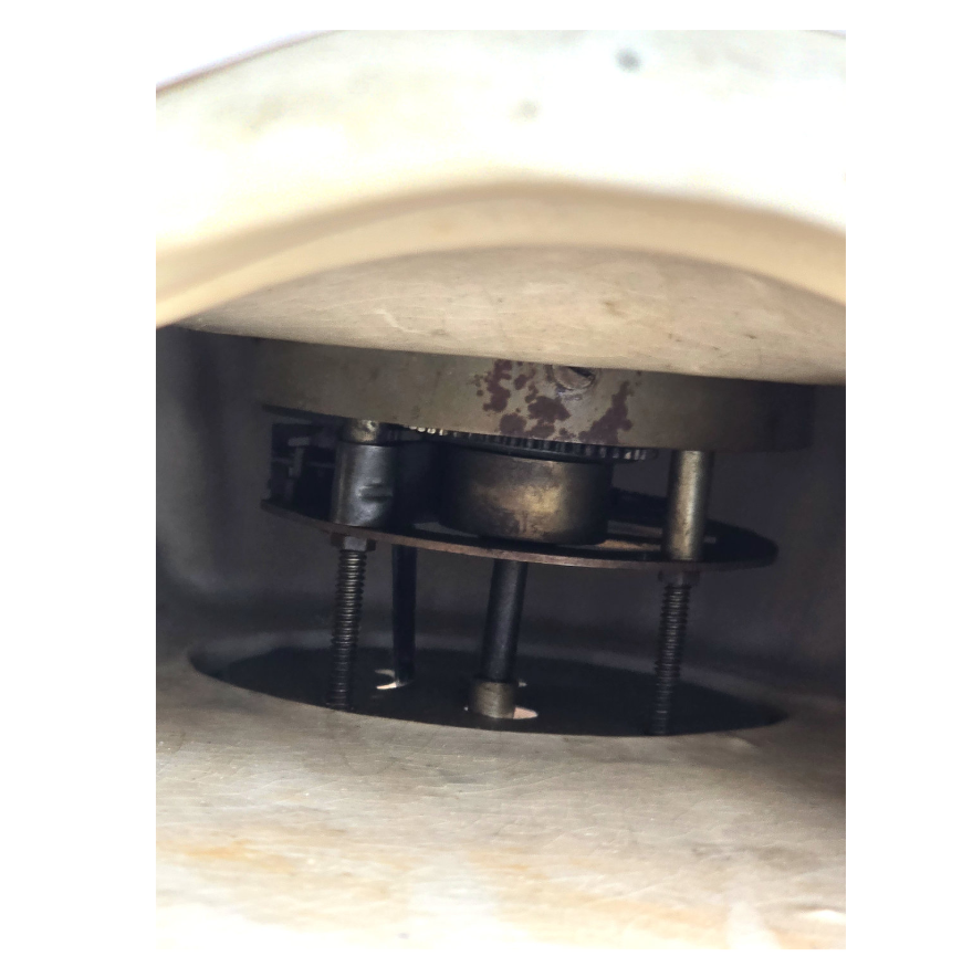 1920s Porcelain Clock Marked Foreign British Collectible