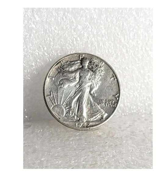 1942 Silver Coin Half Dollar Walking Liberty