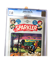 1951 Sparkler Comic #99 CGC Universal Grade 7 - Very Rare