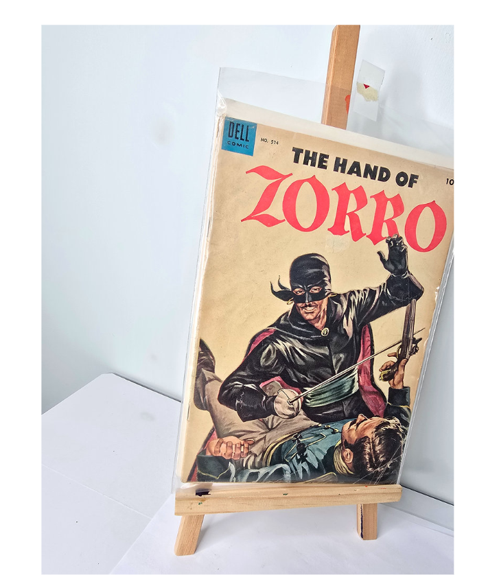 1954 The Hand of Zoro #574 Dell Comic - Rare Comic