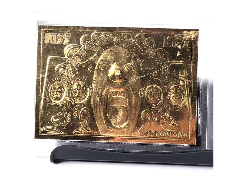 23k Gold KISS Rock Band 1998 Album Cover Prototype