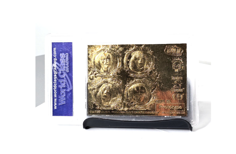 23k Gold KISS Rock Band 1998 Album Cover Prototype