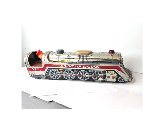 1960 Mountain Special Tin Litho Train 3671