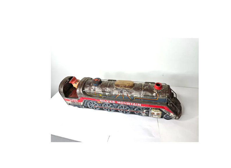 1960 Silver Mountain Tin Litho Train 3525