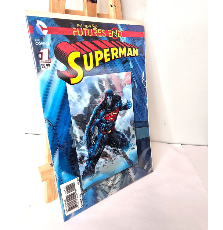 3D Superman DC Comic November 2014 The New 52 Futures End