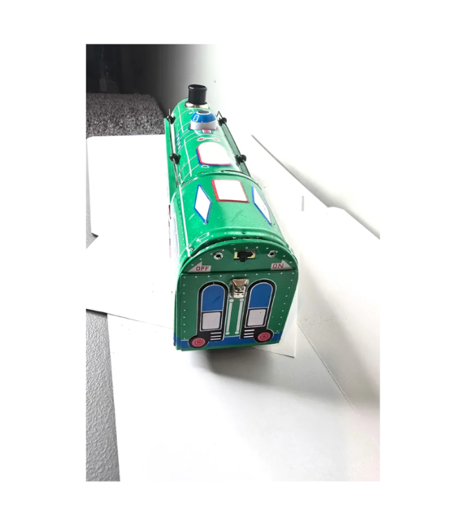 1960s Puff Puff Loco Tin Toy Train ME 660