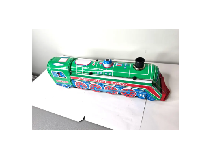 1960s Puff Puff Loco Tin Toy Train ME 660