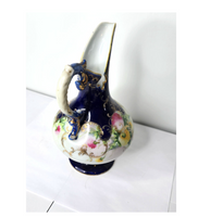 Antique Pitcher Hand Painted with 18k Gold Detail Ornate