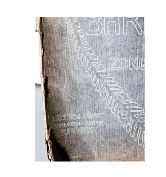 Bartok Bela Sheet Music 14 Zongoradarbia 1909 Opus 6 - Very Rare