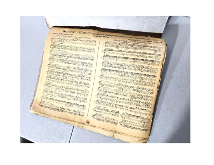 Bartok Bela Sheet Music 14 Zongoradarbia 1909 Opus 6 - Very Rare