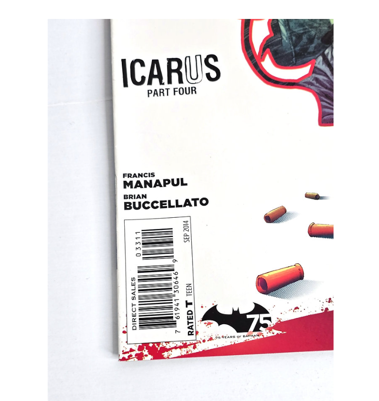 Batman Detective Comics Icarus Part Four September 2014 Volume 33