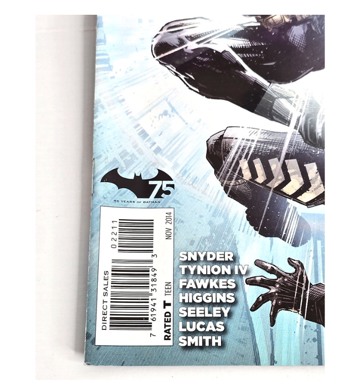 Batman Eternal Architech Comics November 2014 Volume 22