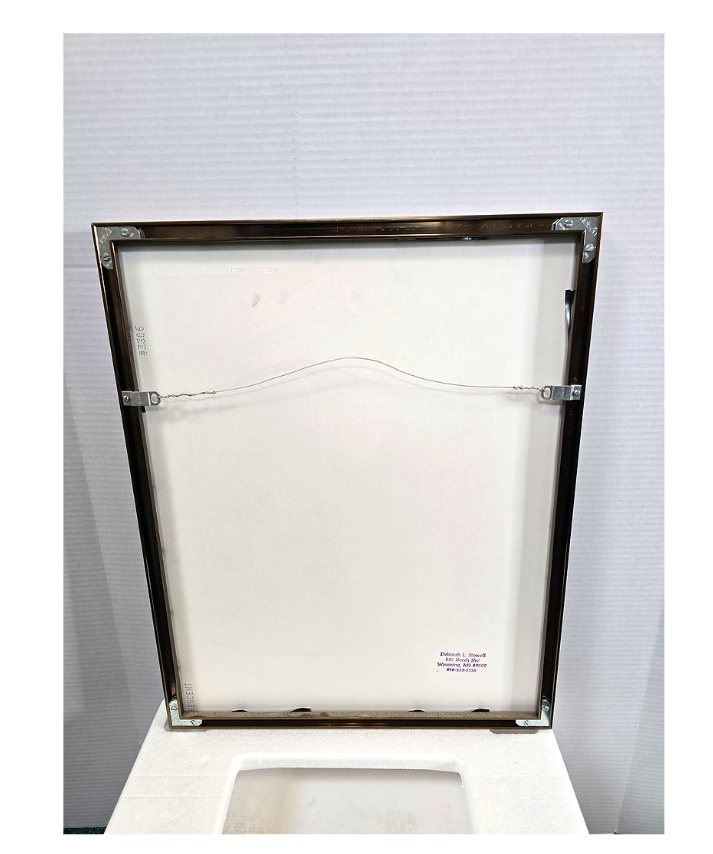 Bird Mixed Media Art Original Signed by Artist Deborah Stowell