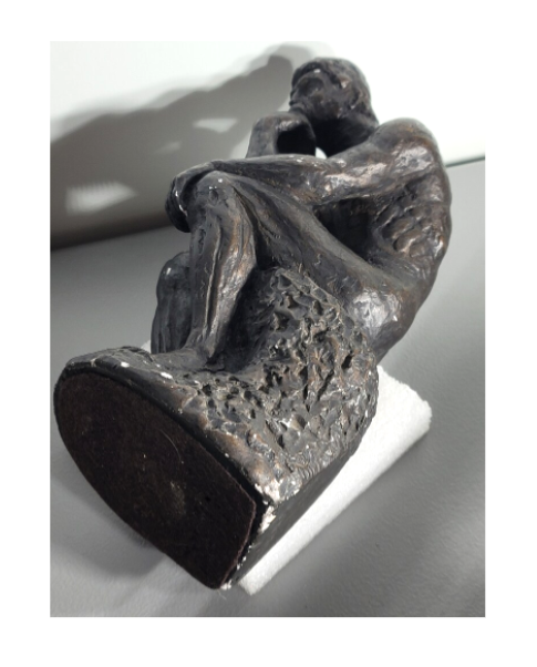Chalkware Thinker Statue 1962 Austin Production Inc.