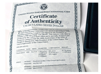 Coin Silver Eisenhower Centennial West Point Mint 1990