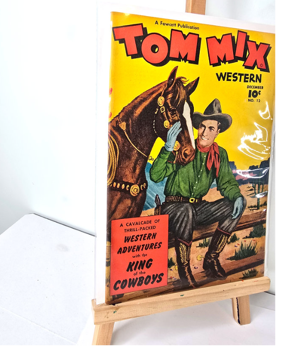 1948 Tom Mix #12 Western December Comic Book