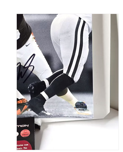 Joe Thomas Signed Autograph Cleveland Browns NFL Football Photo