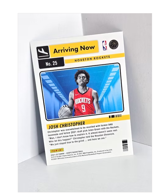 Josh Christopher Basketball Card 2021 Panini No. 25