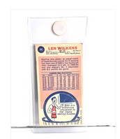 Lenny Wilkens Seattle Supersonics Basketball Card 1969 Topps No. 44