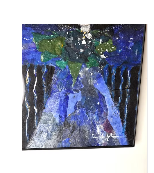 Mother Earth Art Mixed Media Painting