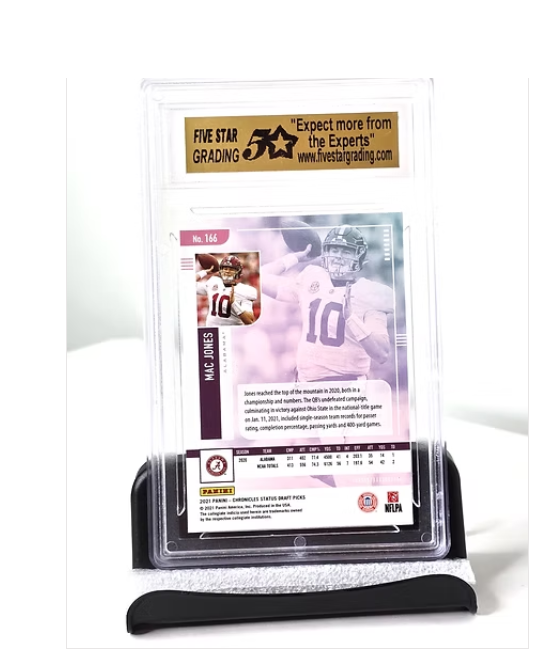 Mac Jones Rookie Football Card 2021 Panini No. 166