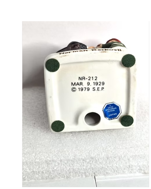 Norman Rockwell Sculpture - Visit to Doctor