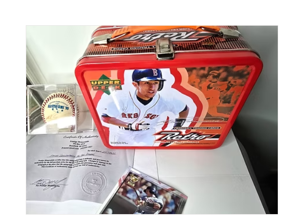 Nomar Garciaparra Baseball Bundle Red Sox Sports Memorabilia