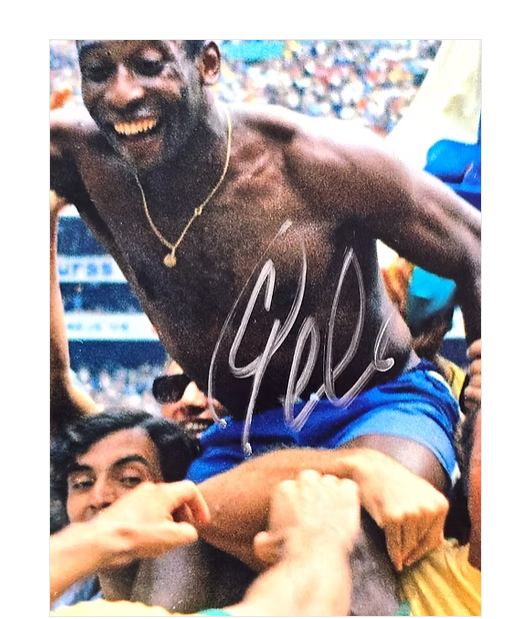 Pelé Soccer FIFA Footballer Signed Autograph Photo