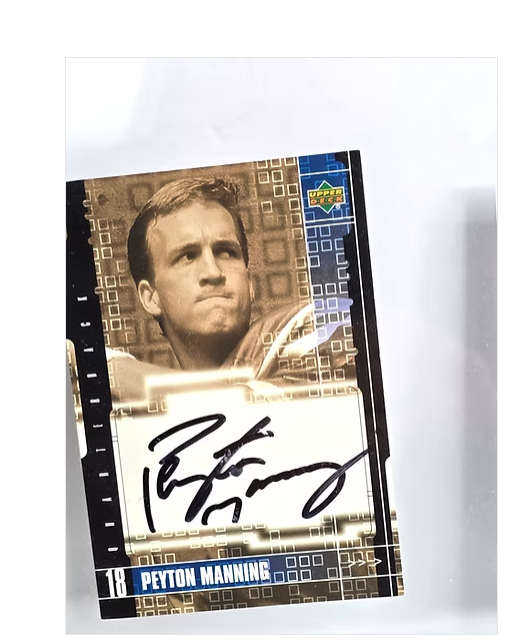 Peyton Manning Signed Autograph Trading Card - JSA Authenticated