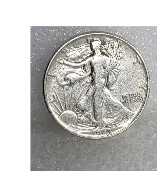 Silver Coin 1943 Walking Liberty Half Dollar 90% Silver