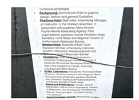 Sea Creatures Painting Ink and Gouache Signed by Artist